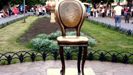 Monument of Ilf and Petrov “12th chair”