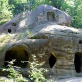 Cave Monastery. Rozhirche