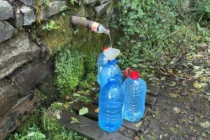 History and legends of the Silver Spring in Perechyn