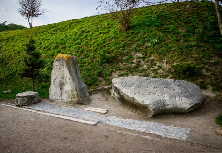 Камені тамплієрів у Золочівському замку