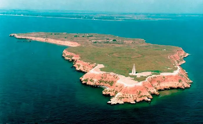 Чорноморська коса (Лагерна коса) в Очакові