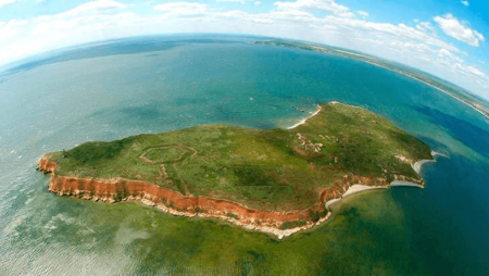 Необитаемый остров Березань