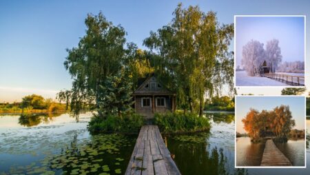 Будиночок рибалки на острові любові