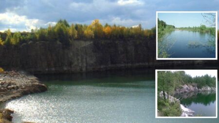 Пашинський кар’єр: кар’єрне озеро з чистою водою