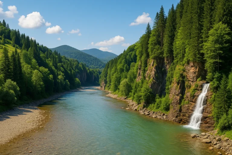 🏔️ Рафтинг у Карпатах: річка Опір, Синевицький каньйон, Кам’янка