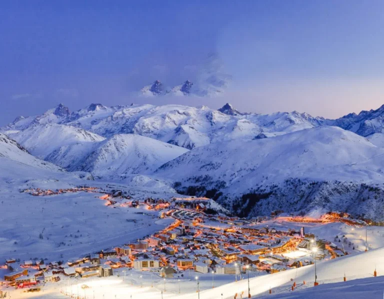 Альп д’Юез – гірськолижний курорт сонячного плато Франції