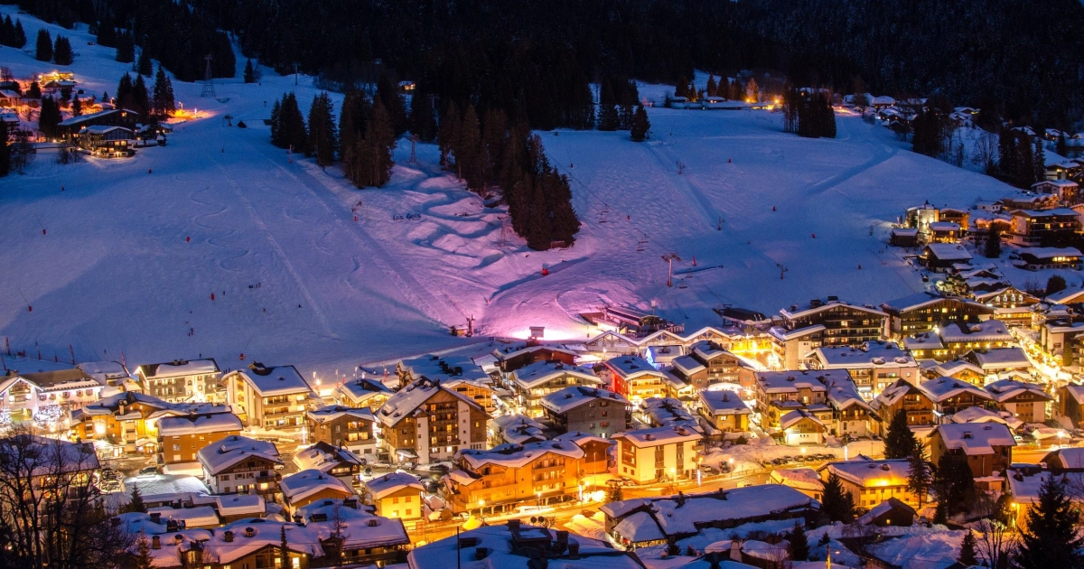 Гірський курорт Les Gets