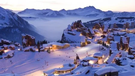 Avoriaz is a French ski resort in Haute-Savoie.