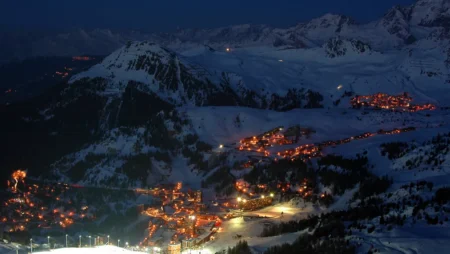 La Plagne — a ski resort, France