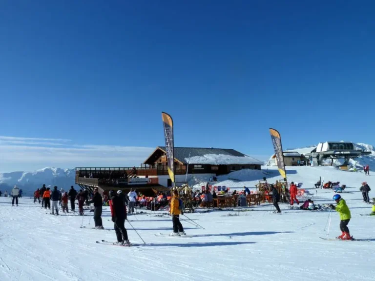 альпійський гірськолижний курорт Les Deux Alpes