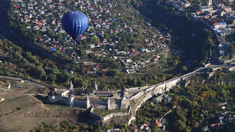 Кам’янець-Подільська фортеця з висоти