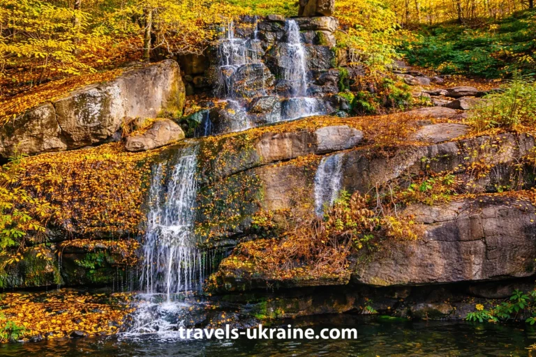 Парк Софіївка,водоспад