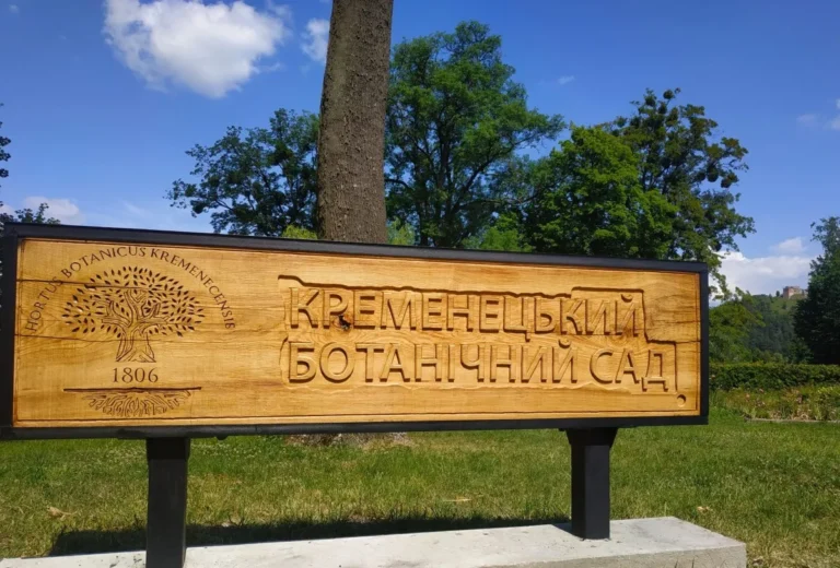 Кременецький ботанічний сад: зелена перлина серед гір