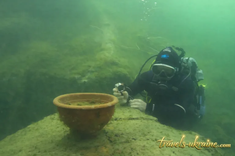 Малинський підводний музей, затоплені експонати