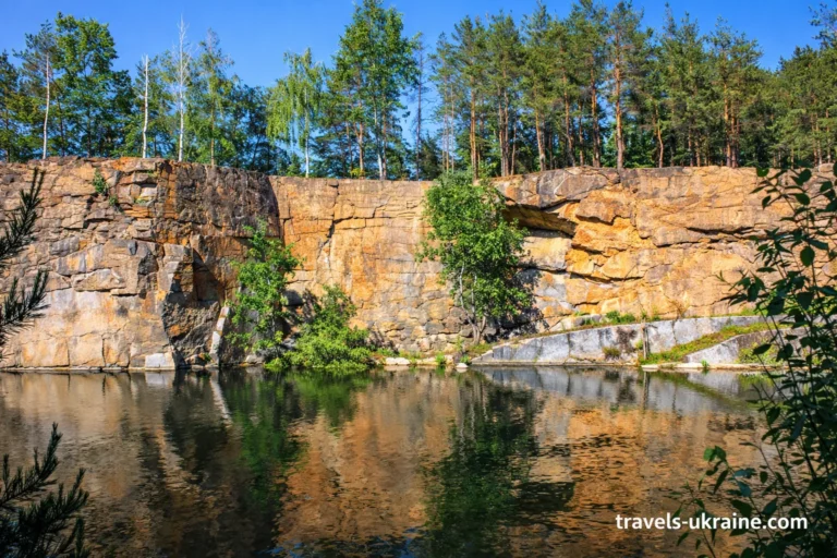 озеро в Коростишівському кар’єрі