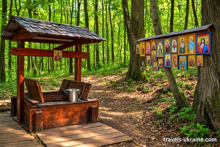 Озеро Бучак та Рожена криниця