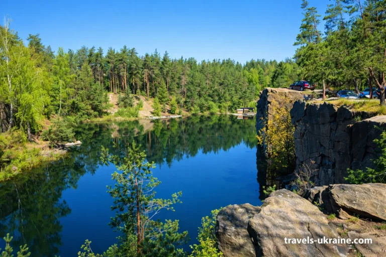 кар’єрне озеро біля м. Коростишів