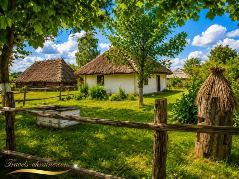 етнографічний музей і скансен в смт Рокині