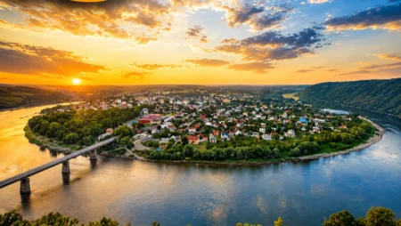 Заліщики: місто, яке Дністер взяв у зелені обійми