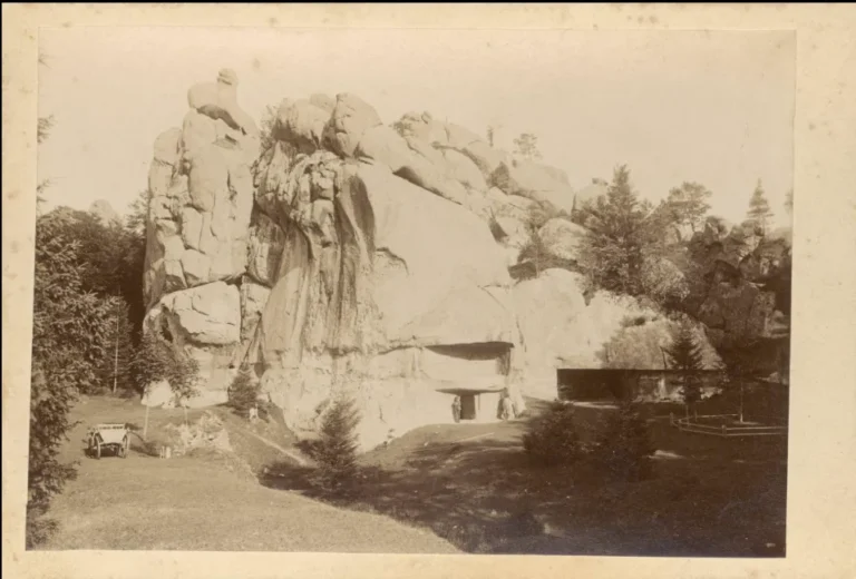 Скелі Довбуша 1836 року