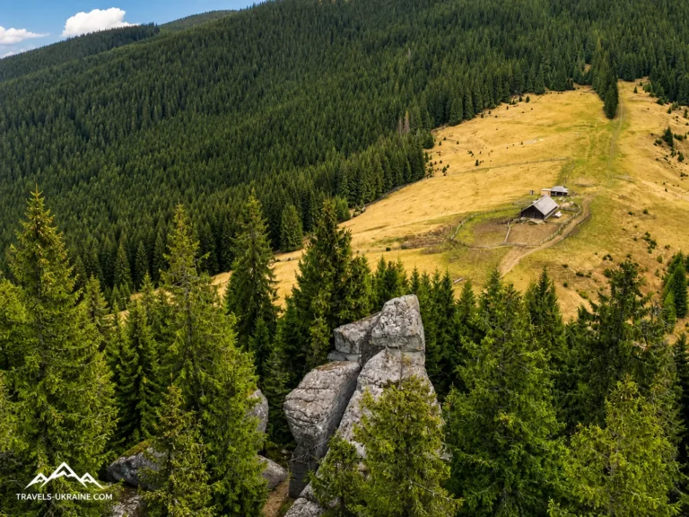Угорське каміння в Карпатах