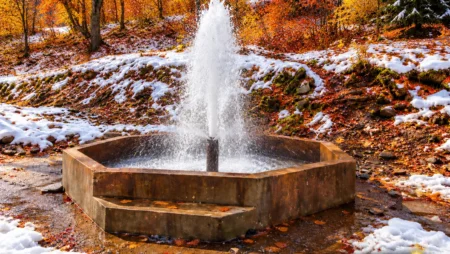 Underground miracle: a geyser in Transcarpathia