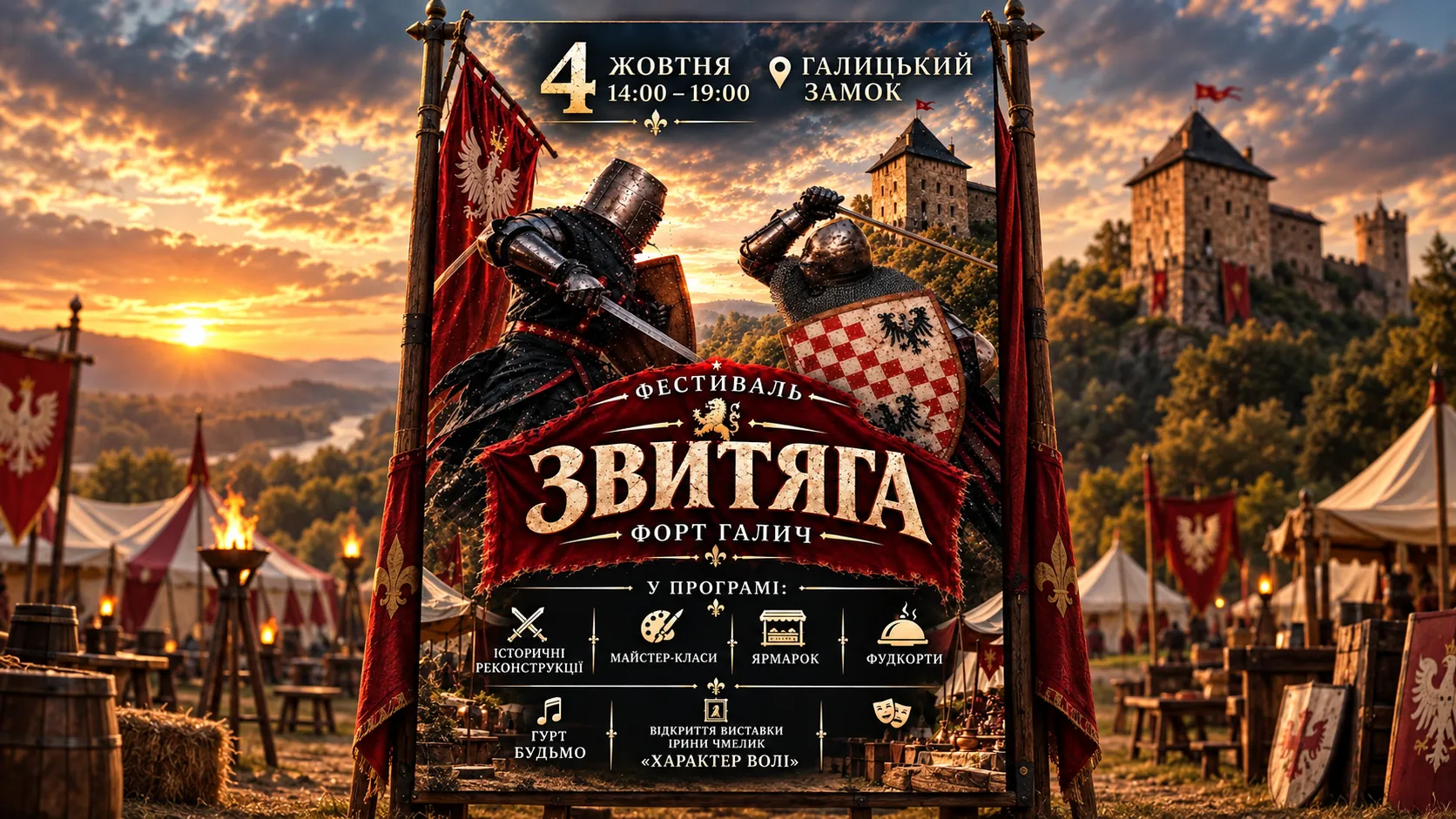 Галицький замок, фестиваль «Звитяга»