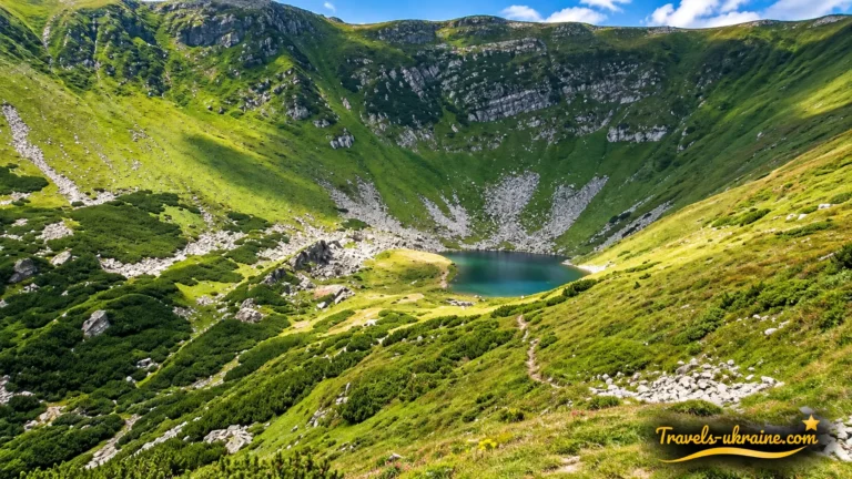 Вид на озеро Бребенескул