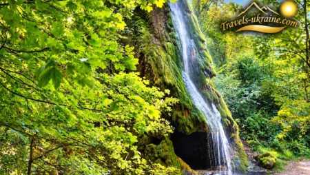 Waterfall with. Malievtsy