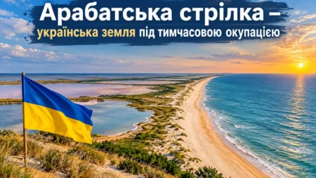 Арабатская стрелка — украинская земля под временной оккупацией