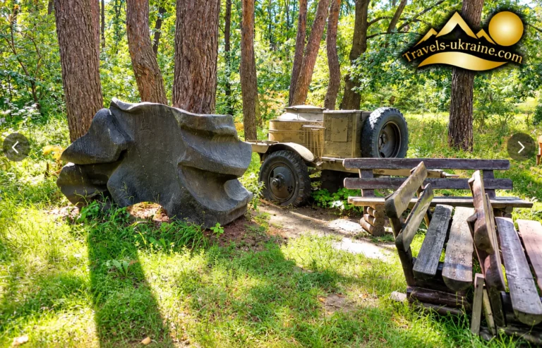 Територія ставки Гітлера біля селища Стрижавка